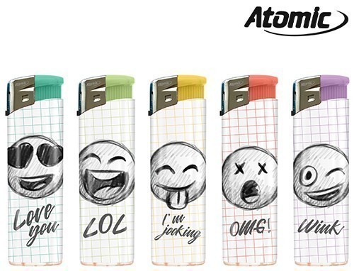 Briquet Elect. F11 Emoji (50)