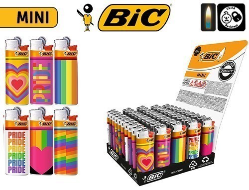 Bic Briquet J25 Mini ''Pride'' (50)