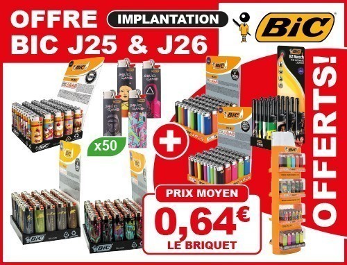 Implantation Bic J25 Et J26