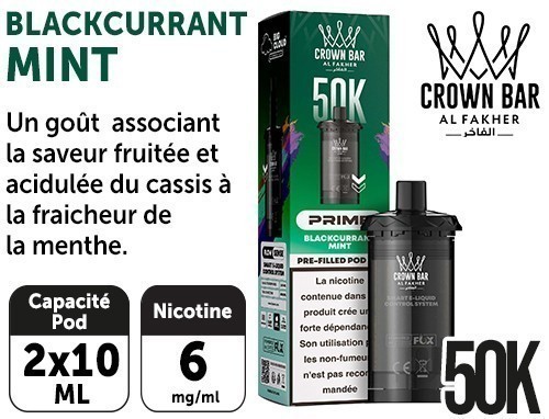 Pod Hypermax 50 K Blackcurrent Mint 6Mg
