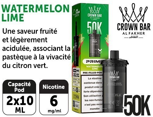 Pod Hypermax 50 K Watermelon Lime 6Mg