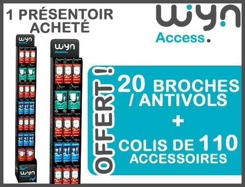 Presentoir 20 Broches 2026 Wyn