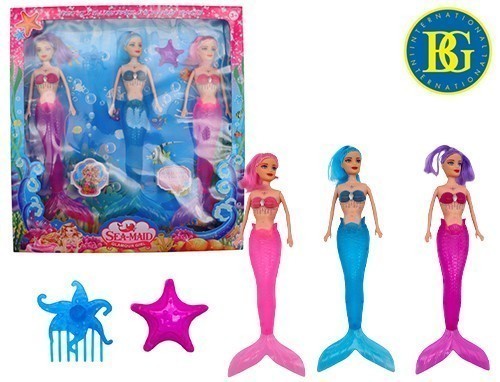 Poupee Sirene Lumineuse 29Cm (1)