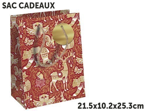 Sac Red Forest 21.5X10.2X25.3Cm (6)