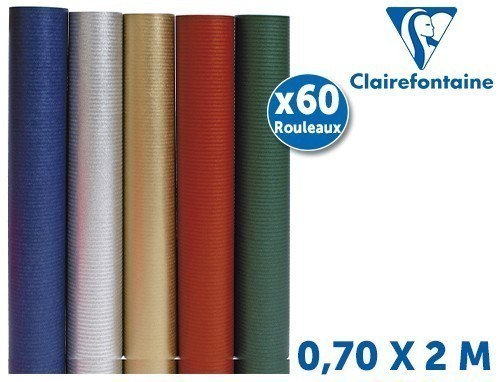 Rlx Papier Kraft Unicolor Assortis (60)