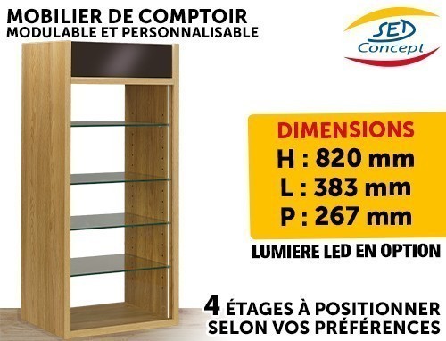 Presentoir Comptoir Universel Grand Modele