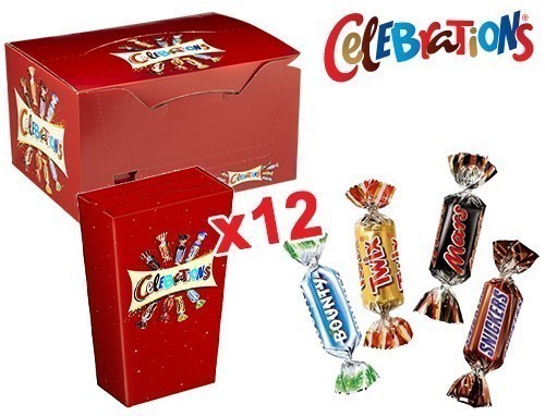 Ballotin Celebration 69Gr (Carton 12 Ballotin)
