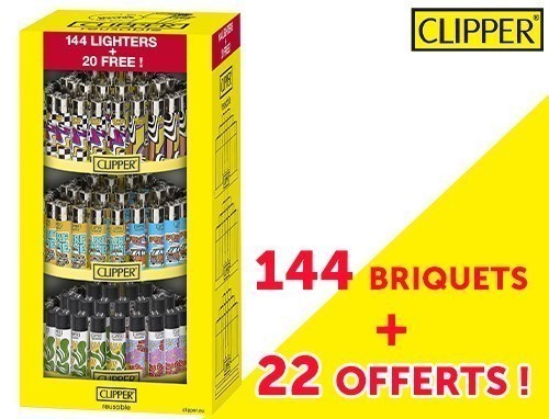 Clipper Assorti 144 20 Gratuits (144)
